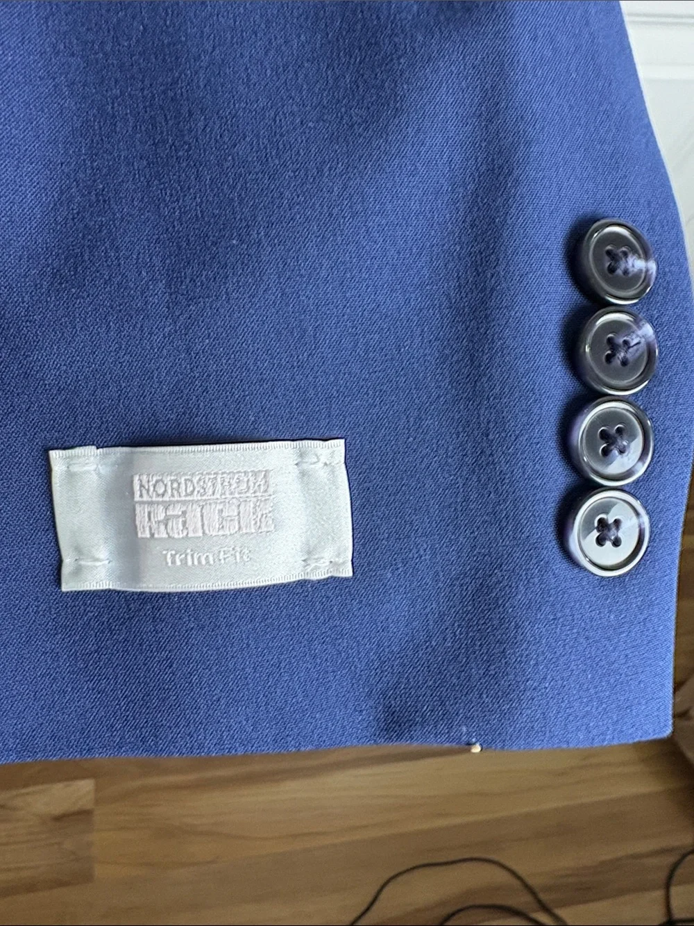 NWT Nordstrom Rack Men's Blue Single-Breasted Blazer